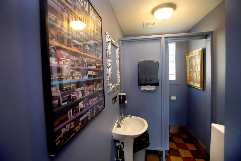 Tip Top Tavern bathroom